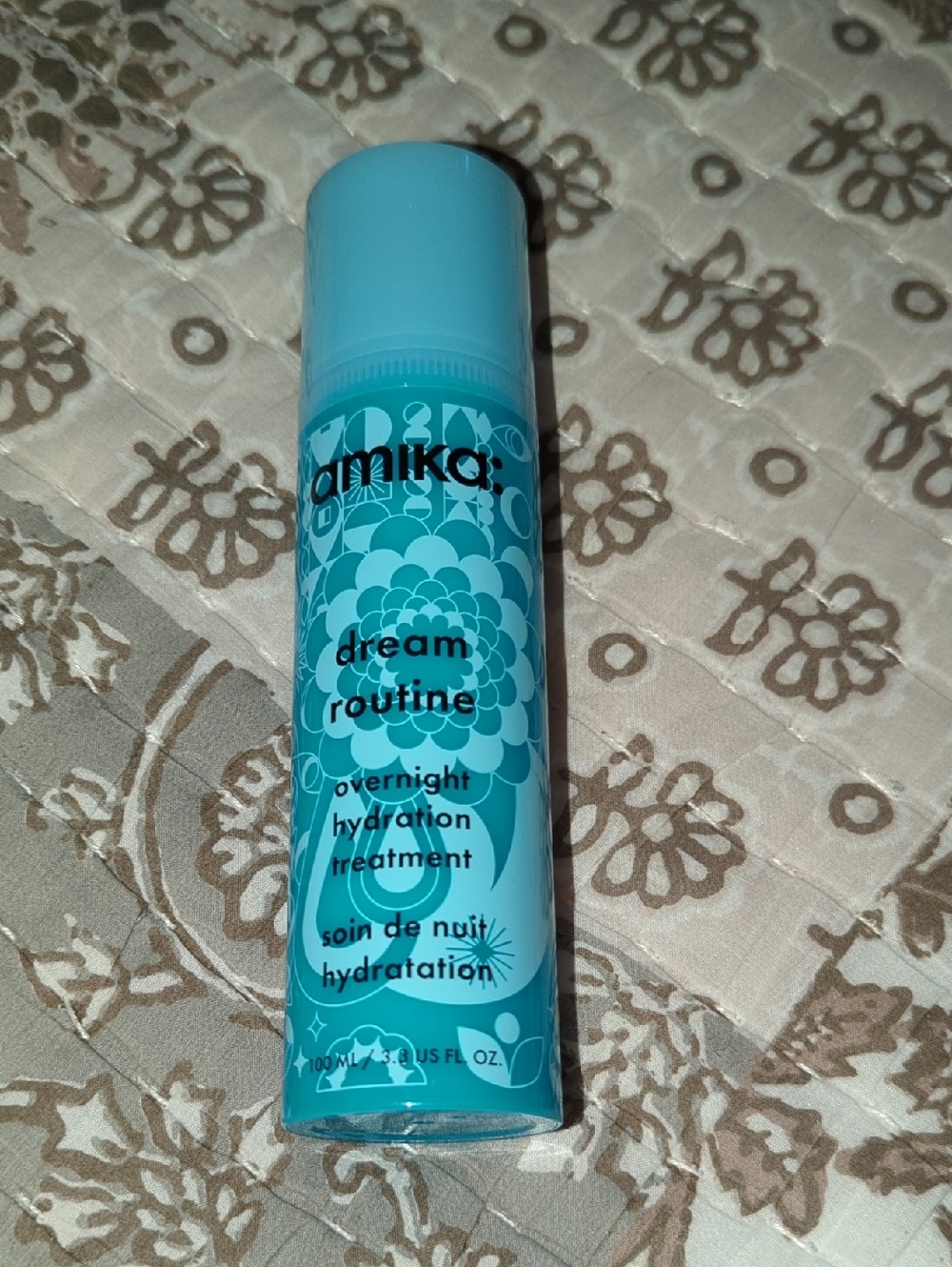 amika Dream Routine Overnight Hydration Treatment - Turquoise Blue